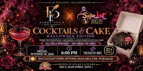 Cocktails and Cake: Halloween Edition