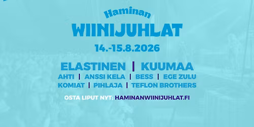 Haminan Wiinijuhlat 2026