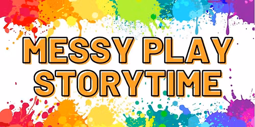 Messy Outdoor Play Storytime