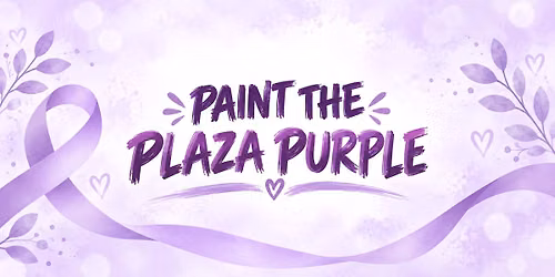 Paint the Plaza Purple