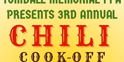 3rd Annual Chili Cook-off fundraiser