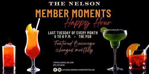 Member Moments Happy Hour