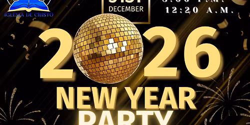 New year's Eva party bring in 2026 