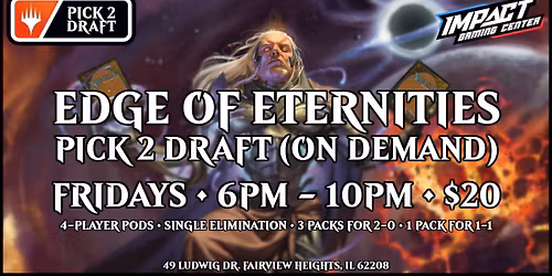 On Demand Pick 2 Draft Weekly @ IGC