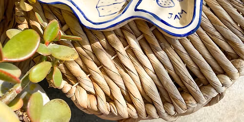 Wet Clay Hand Building Class: Platter | Thursday, June 25th : 6-8pm