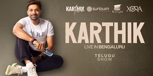 Karthik Live In Bengaluru - Exclusive Telugu Show