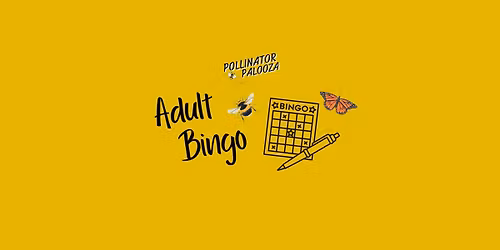 Adult Pollinator Bingo
