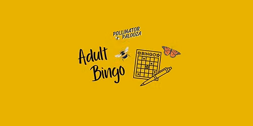 Adult Pollinator Bingo