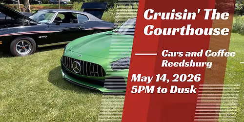 Cruisin' The Courthouse with Cars and Coffee Reedsburg