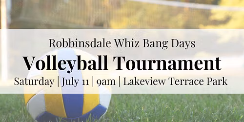 Whiz Bang Days Volleyball Tournament