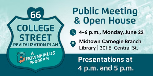 College Street Revitalization Plan Public Meeting & Open House