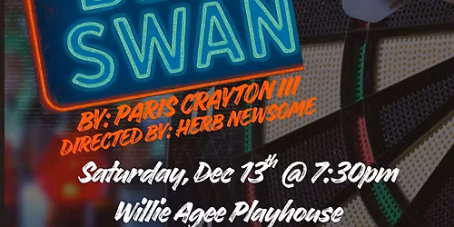A staged reading of Welcome to the Blue Swan by Paris Crayton III