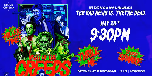 NIGHT OF THE CREEPS (1986) - Presented on 35mm! 