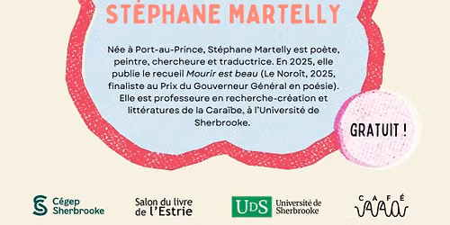 Atelier d\u2019\u00e9criture avec St\u00e9phane Martelly