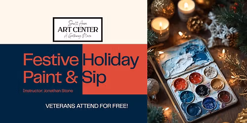 Festive Holiday Paint & Sip w\/Jon Stone