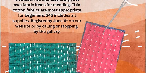 Boro Embroidery with Dena Bisnette