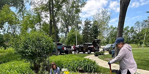 Community Gardening in the Shakespeare Garden at Ellis Park