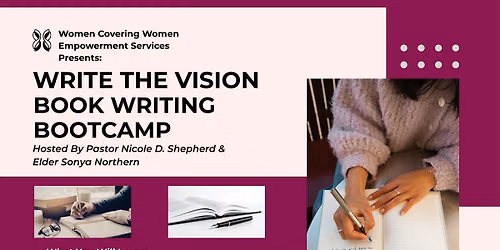 Write the Vision Book Writing Bootcamp