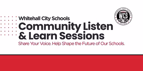 Community Listen & Learn Sessions