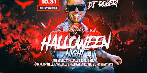 2025 10 31 \ud83e\udea6\ud83c\udf83\ud83e\udea6 METELICA HALLOWEEN NIGHT! Dj Robert + \u0161ok\u0117j\u0173 SHOW