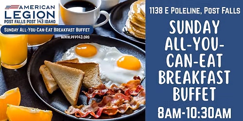 Sunday All-You-Can-Eat Breakfast Buffet Public Dining
