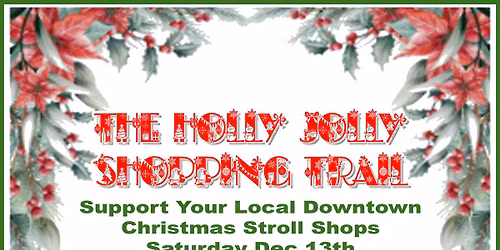 The Holly Jolly Shopping Trail
