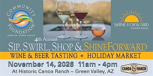 4th Annual Sip, Swirl, Shop & ShineForward