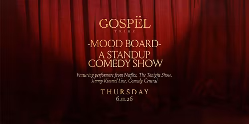 MOOD BOARD: Stand-Up Comedy