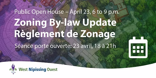 Zoning By-law Open House | S\u00e9ance publique R\u00e8glement de zonage