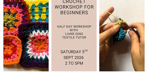 Crochet Workshop for beginners *SOLD OUT*
