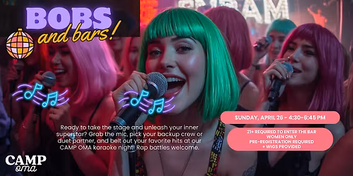 Women's Karaoke Night With Wigs Provided - Blackstone (Private Room)