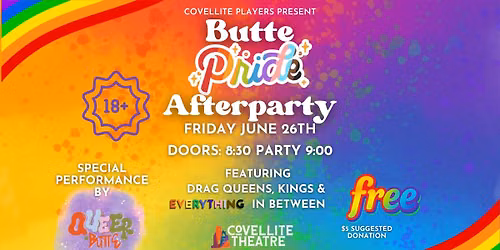 Butte Pride Afterparty (18+ only)
