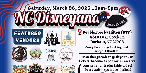 NC Disneyana Spring 2026 Convention