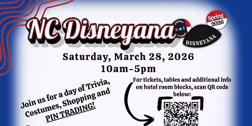NC Disneyana Spring 2026 Convention