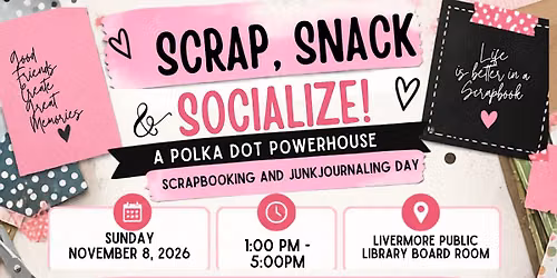Scrapbooking and Junk Journal Day