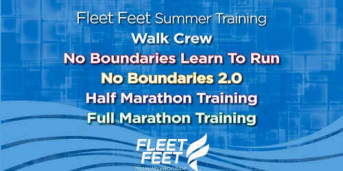 Fleet Feet Summer Training Begins June 18th