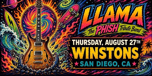 LLAMA The PHISH Tribute Band at Winstons in San Diego CA