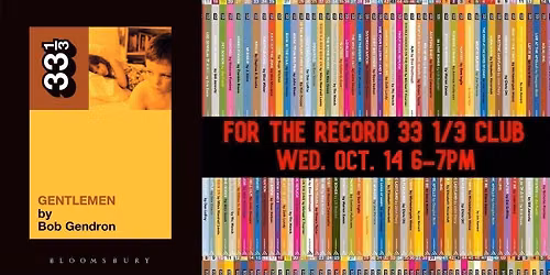 33 1\/3: Afghan Whigs' Gentlemen