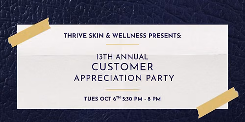 Customer Appreciation Party