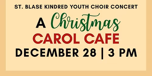 A Christmas Carol Cafe Concert