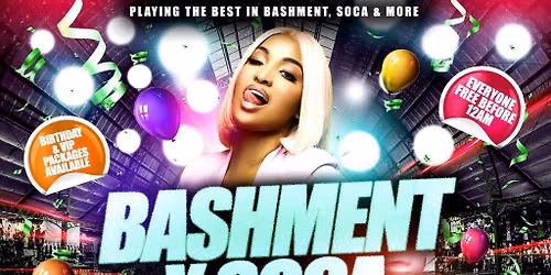 Bashment X Soca - Shoreditch Party - Everyone Free Before 12AM