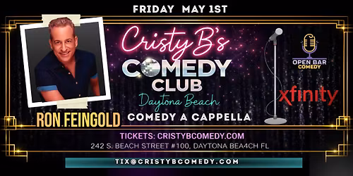 Ron Feingold- "Comedy A Cappella" live at Cristy B's