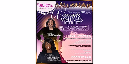 Women\u2019s Wellness Retreat 2026 \u2013 \u201cCome Away and Rest Awhile\u201d