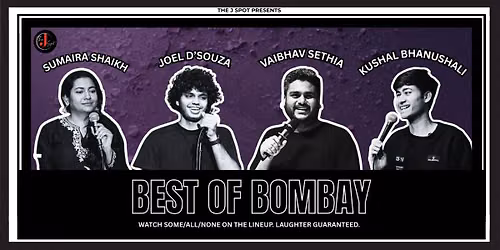 Best Of Bombay - A live stand up comedy show