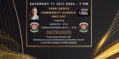 Northampton Male Voice Choir \u2018An Evening of Song and Harmony\u2019