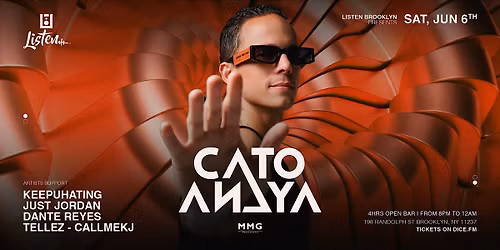 Colombian House Music Party: Cato Anaya
