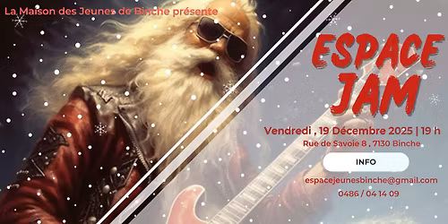 La Maison des Jeunes de Binche présente : Espace Jam 