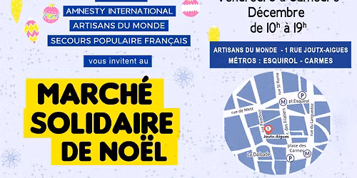 March\u00e9 de No\u00ebl solidaire