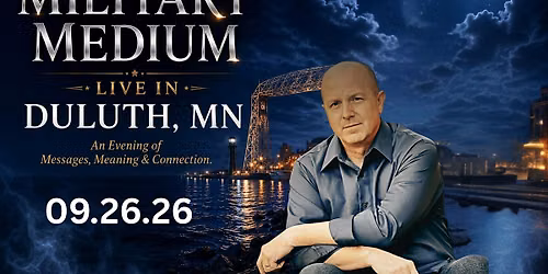Psychic Medium Dean McMurray  Live in Duluth MN