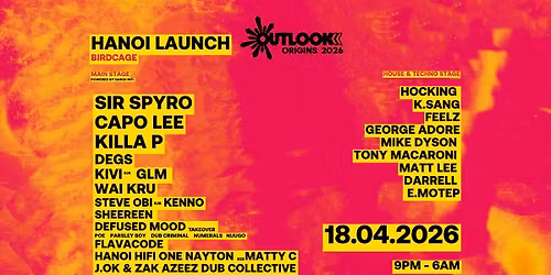 Outlook Festival Hanoi Launch 26'